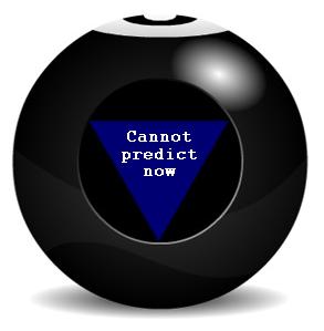 Cannot predict now