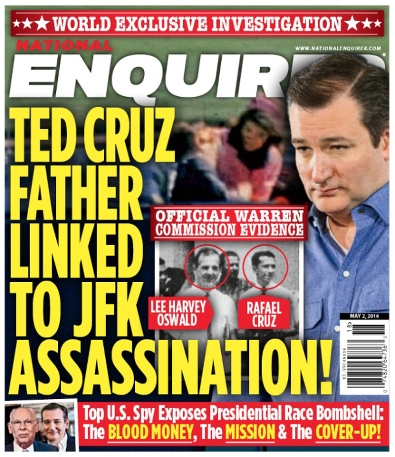 National Enquirer cover